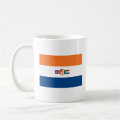 南アフリカ共和国Flagの(1928年の)マグ コーヒーマグカップ (左)