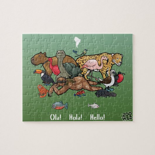 南アフリカ動物-ジグソーパズル ジグソーパズル (横)