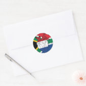 南アフリカ南アフリカオランダオランダ ラウンドシール (封筒)