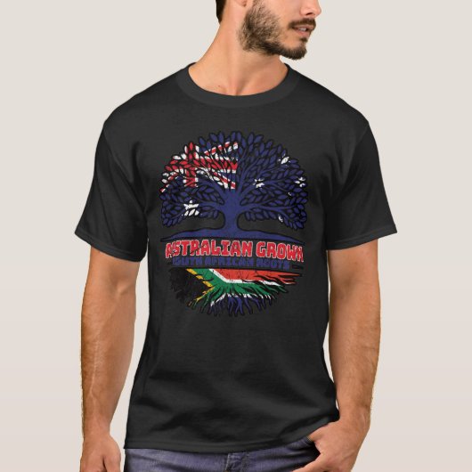 南アフリカ南アフリカオーストラリア Tシャツ (正面)