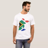 南アフリカ印 Tシャツ (正面フル)
