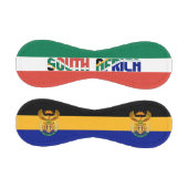 南アフリカ国旗と軍服の愛国心 野球ボール (パネル)