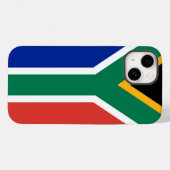 南アフリカ国旗のケース –  Case-Mate iPhoneケース (裏面 (横))