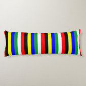 南アフリカ国旗のストライプ線の記号 ボディピロー (裏面)