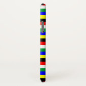 南アフリカ国旗のストライプ線の記号 Case-Mate iPhoneケース (裏面/右)