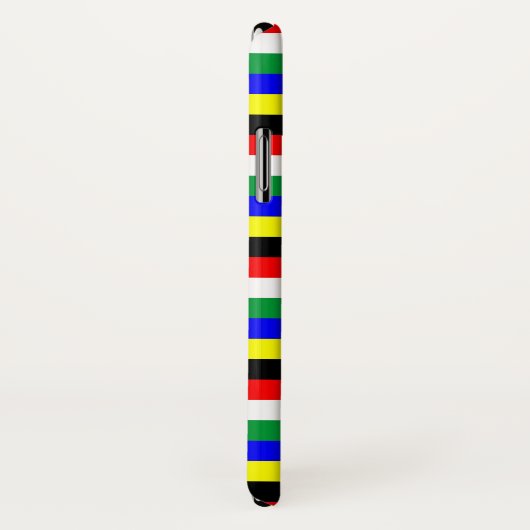 南アフリカ国旗のストライプ線の記号 Case-Mate iPhoneケース (裏面/右)