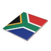 南アフリカ国旗のセラミックタイル タイル (側面)