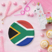 南アフリカ国旗のプレート、パーティー、スポーツ、南アフリカ ペーパープレート (パーティー)