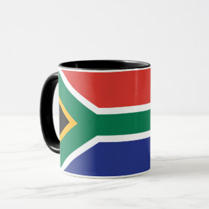 南アフリカ国旗のマグカップ マグカップ