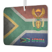 南アフリカ国旗の紋章 カーエアーフレッシュナー (左)