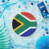 南アフリカ国旗の紙プレート ペーパープレート (パーティー)