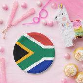 南アフリカ国旗の紙プレート ペーパープレート (パーティー)