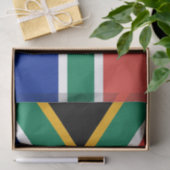 南アフリカ国旗を持つ愛国的ティッシュペーパー 薄葉紙 (ギフト)