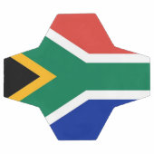 南アフリカ国旗を掲げた愛国的なサッカーボール サッカーボール (フラット)