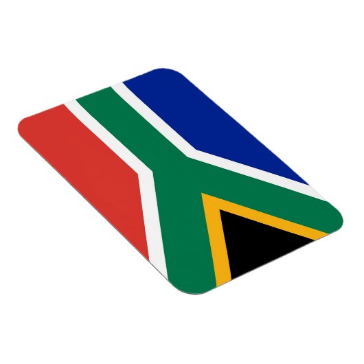 南アフリカ国旗を掲げた愛国的なフレキシブル磁石 マグネット (右側)