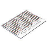 南アフリカ国旗カスタム国 ノートブック (左側)