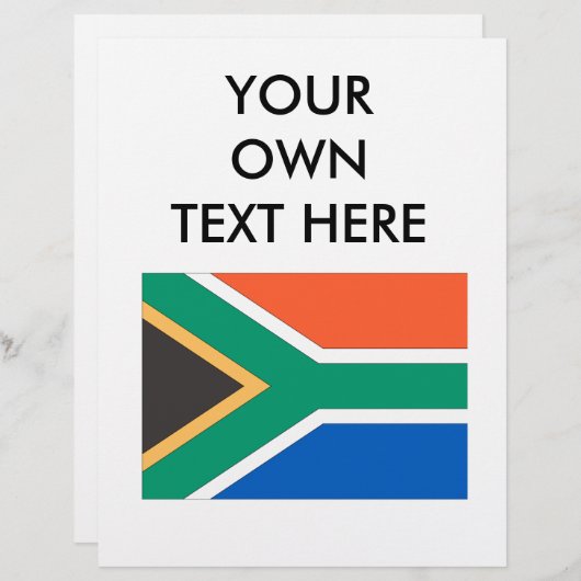 南アフリカ国旗 (正面/裏面)