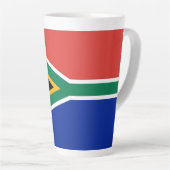 南アフリカ国旗 カフェラテマグ (右アングル)
