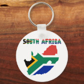 南アフリカ国旗 キーホルダー (正面)