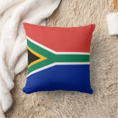 南アフリカ国旗 クッション (ブランケット)