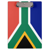 南アフリカ国旗 クリップボード (正面)