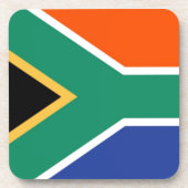 南アフリカ国旗 コースター (正面)