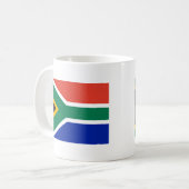 南アフリカ国旗 コーヒーマグカップ (正面左)