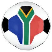南アフリカ国旗 サッカーボール (回転)
