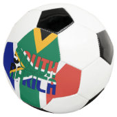 南アフリカ国旗 サッカーボール (3/4)