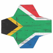 南アフリカ国旗 サッカーボール (フラット)