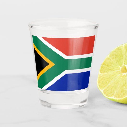 南アフリカ国旗 ショットグラス (正面)