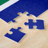 南アフリカ国旗 ジグソーパズル (側面)