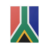 南アフリカ国旗 ノートパッド (回転)