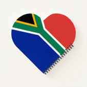 南アフリカ国旗 ノートブック (裏面)