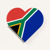 南アフリカ国旗 ノートブック (正面)