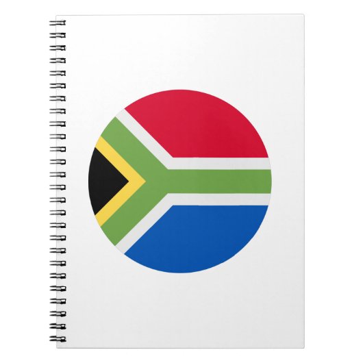 南アフリカ国旗 ノートブック (正面)