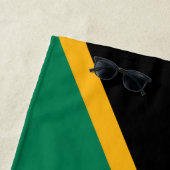 南アフリカ国旗 ビーチタオル (インサイチュ)