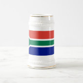 南アフリカ国旗 ビールジョッキ (中央)