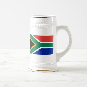 南アフリカ国旗 ビールジョッキ