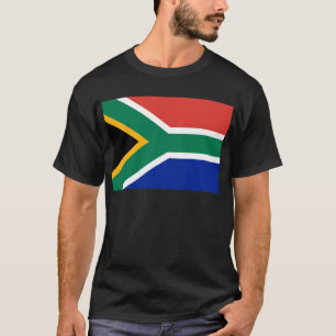 南アフリカ国旗 – フラグバンスイドアフリカ Tシャツ