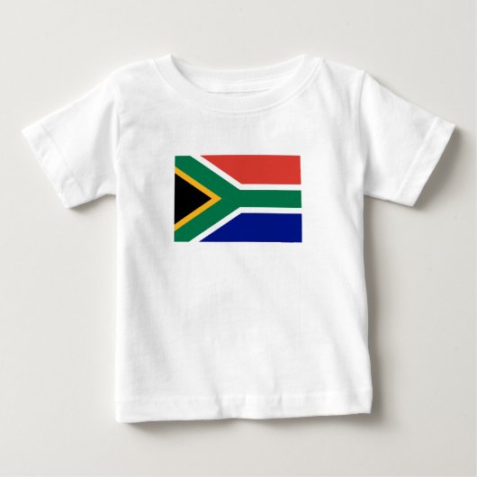 南アフリカ国旗 ベビーTシャツ (正面)