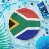 南アフリカ国旗 ペーパープレート (パーティー)