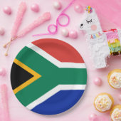 南アフリカ国旗 ペーパープレート (パーティー)