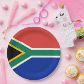 南アフリカ国旗 ペーパープレート (パーティー)