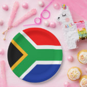 南アフリカ国旗 ペーパープレート (パーティー)
