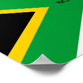 南アフリカ国旗 ポスター (角)