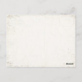 南アフリカ国旗 ポストカード (裏面)