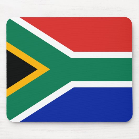 南アフリカ国旗 マウスパッド (正面)