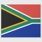 南アフリカ国旗 ラッピングペーパー (フラット)