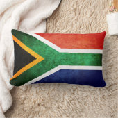 南アフリカ国旗 ランバークッション (ブランケット)